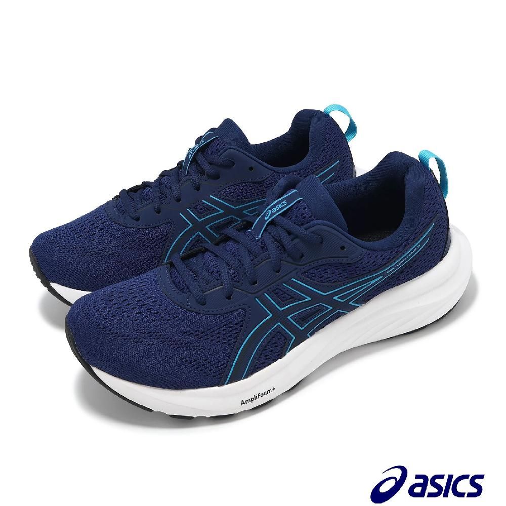 Asics 亞瑟士   慢跑鞋 GEL-Contend 9 男鞋 藍 白 緩衝 支撐 運動鞋 1011B881401