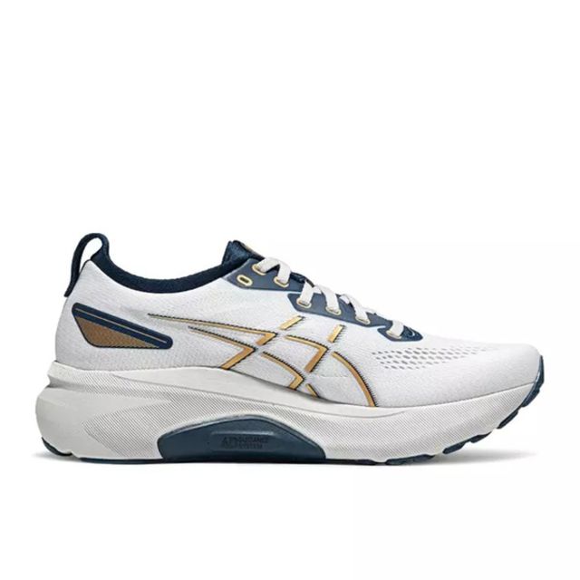 Asics 亞瑟士  Gel-kayano 31 [1011B995-021] 男 慢跑鞋 運動 休閒 輕量 支撐 緩衝 白 藍金