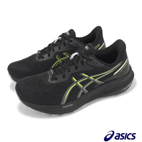 Asics 亞瑟士 慢跑鞋 GT-1000 13 GTX 男鞋 黑 綠 防水 支撐 回彈 運動鞋 1011B857001