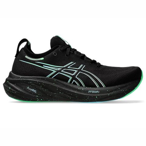 Asics 亞瑟士 Asics Gel-nimbus 26 [1011B794-004] 男 慢跑鞋 運動 休閒 輕量 緩衝 彈力 黑綠