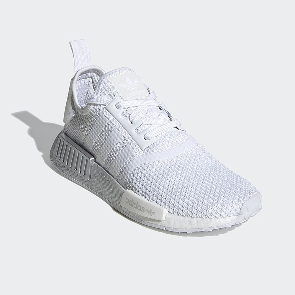 Adidas nmd r1 womens white and black sale