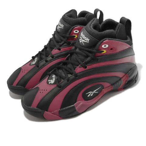 Reebok 銳跑 × adidas 籃球鞋 Shaqnosis 男鞋 黑 紅 復古 歐尼爾 里拉德 年輪鞋 聯名 GX2609