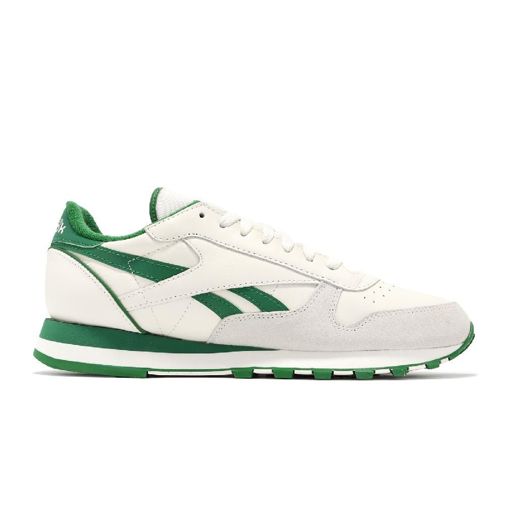 Reebok  銳跑 休閒鞋 Classic Leather 1983 Vintage 男鞋 白 綠 麂皮 皮革 低筒 100074340
