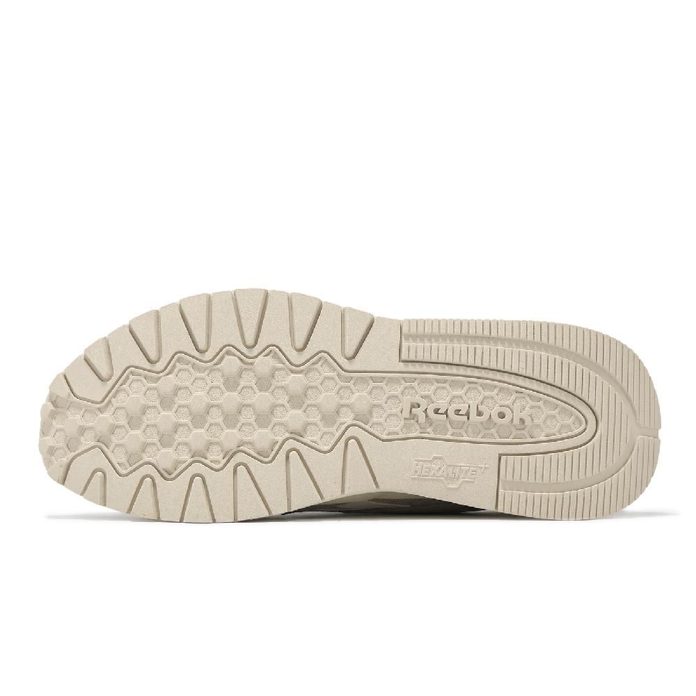 Reebok  銳跑 休閒鞋 Classic Leather Hexalite 男鞋 女鞋 白蠟木 月光色 麂皮 情侶鞋 100074409