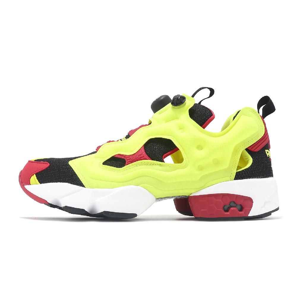 Reebok  銳跑 休閒鞋 Instapump Fury 94 男鞋 黃紅 Citron 30週年 充氣式 緩衝 休閒鞋 100074910