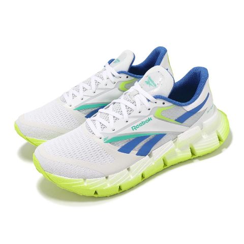 Reebok 銳跑 慢跑鞋 Floatzig 1 男鞋 白 綠 藍 緩衝 支撐 運動鞋 100206728