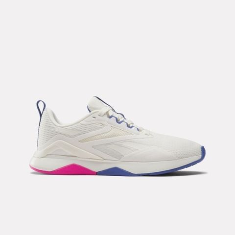 Reebok Nanoflex Tr 2 [100074543] 女 訓練鞋 透氣 運動 支撐 緩震 白紫