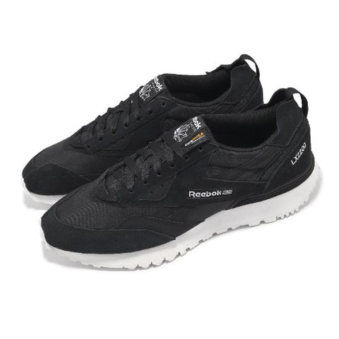 Reebok 銳跑 休閒鞋 LX2200 男鞋 黑 白 拼接 麂皮 Cordura 抗撕裂 復古  100032788