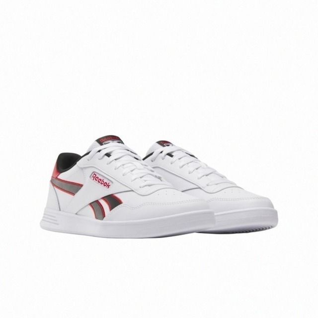 Reebok  Court Advance [100202579]男 休閒鞋 經典 網球鞋 皮革 緩震 穿搭 白紅