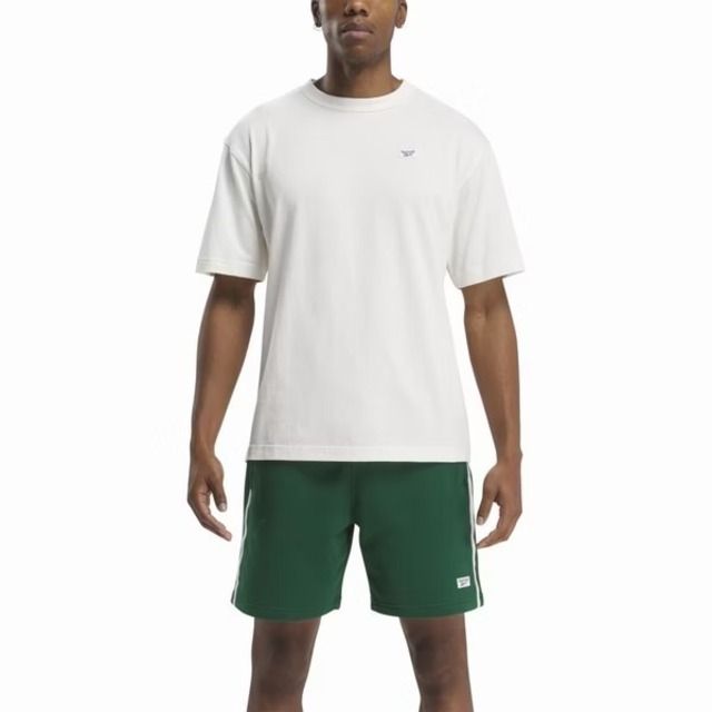 Reebok  Cl Court Sport Tee [100203391] 男女 短袖 上衣 T恤 運動 休閒 白