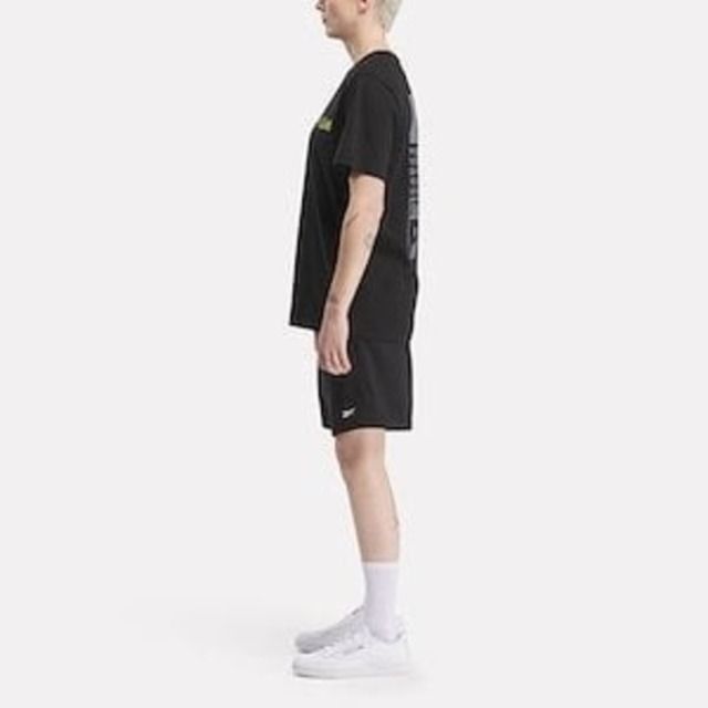 Reebok  Not A Spectator Tee [100204420] 男 T恤 舒適 純棉 黑黃