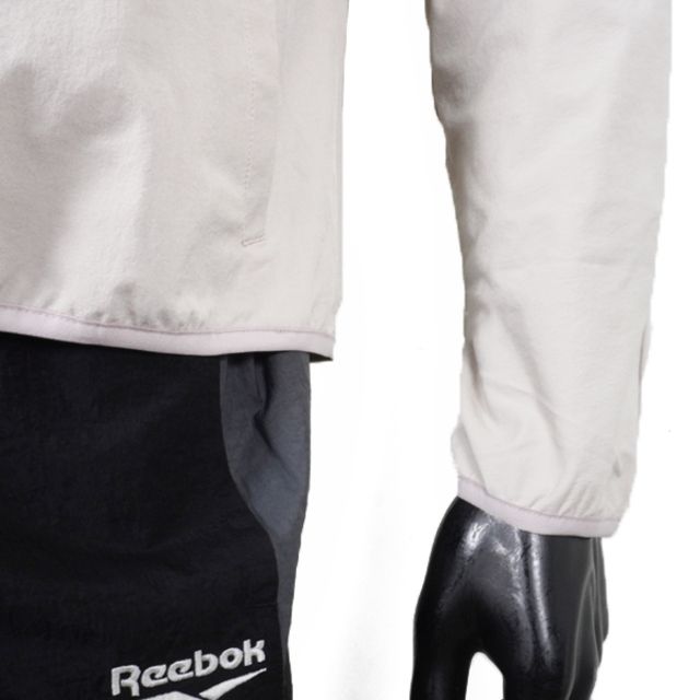 Reebok Reebok Activ Coll Skystretch[100203436]男 可折疊 外套 上衣 輕便夾克 米灰