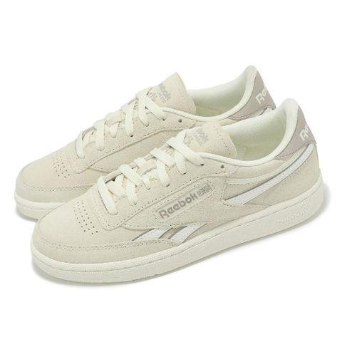 Reebok Reebok 銳跑 休閒鞋 Club C Revenge 女鞋 米白 灰 低筒 復古 板鞋 100201411