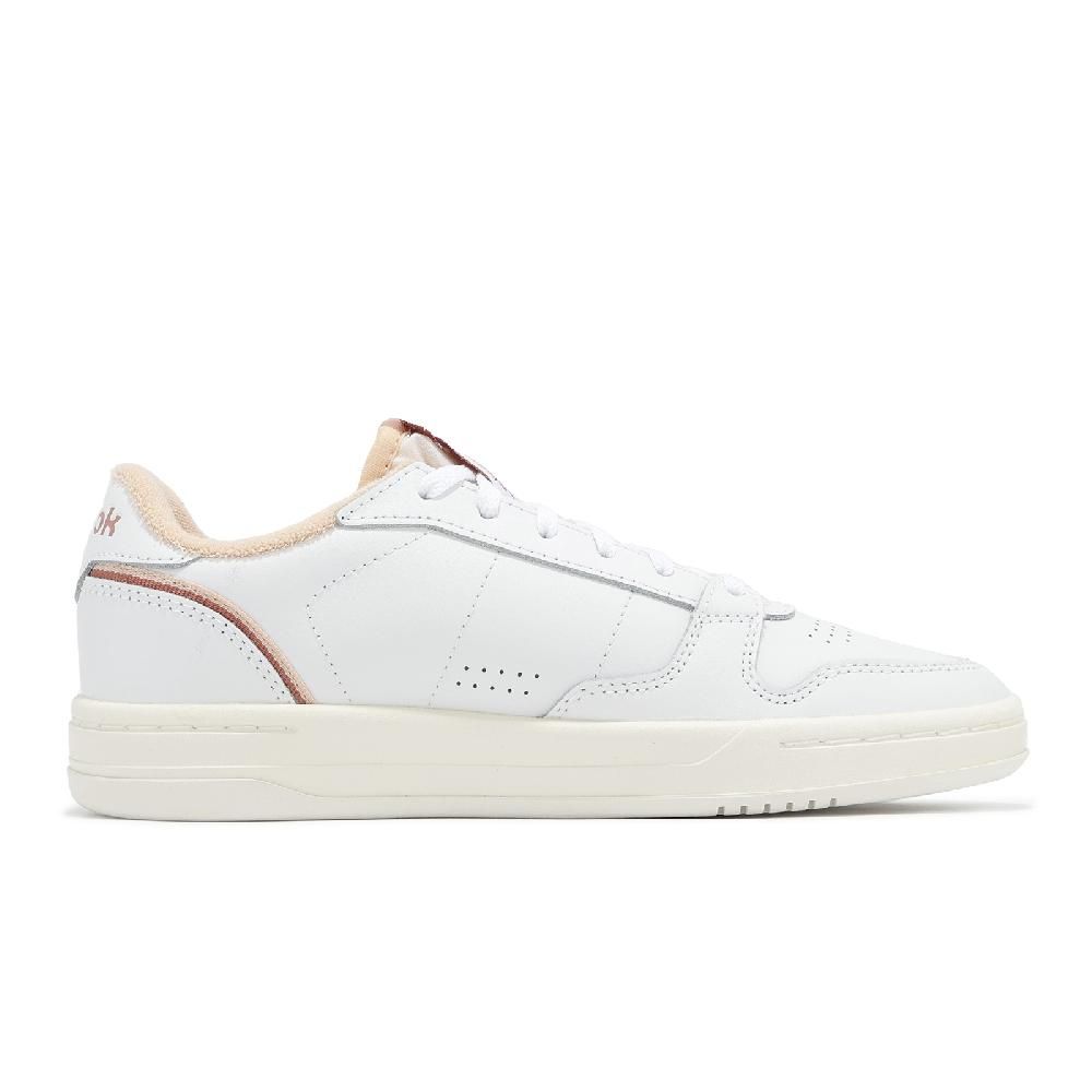 Reebok Reebok 銳跑 休閒鞋 Phase Court 女鞋 白 粉橘 低筒 復古網球鞋 100201450