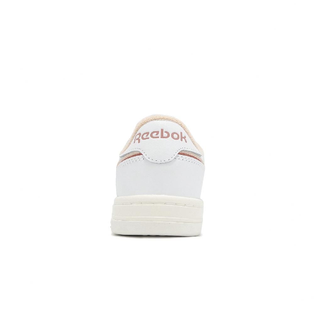 Reebok Reebok 銳跑 休閒鞋 Phase Court 女鞋 白 粉橘 低筒 復古網球鞋 100201450