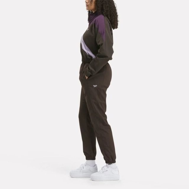 Reebok Reebok Cl Fr Track Pant [100205910] 女 長褲 運動 側袋 寬鬆 經典 深咖啡