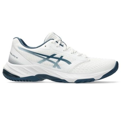 Asics 亞瑟士 Netburner Ballistic Ff 3 [1053A055-103] 男女 排球鞋 穩定 白 深藍