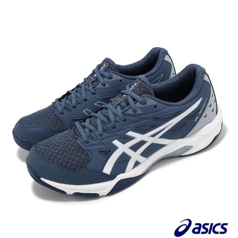 Asics 亞瑟士 排球鞋 GEL-Rocket 11 男鞋 女鞋 藍 白 抓地 室內運動 羽排鞋 1071A091404