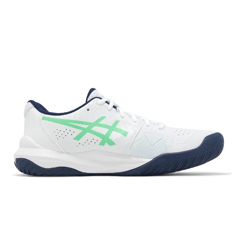 Asics 亞瑟士 Asics 亞瑟士 網球鞋 GEL-Challenger 14 男鞋 白 綠 緩衝 亞瑟膠 運動鞋 1041A405103