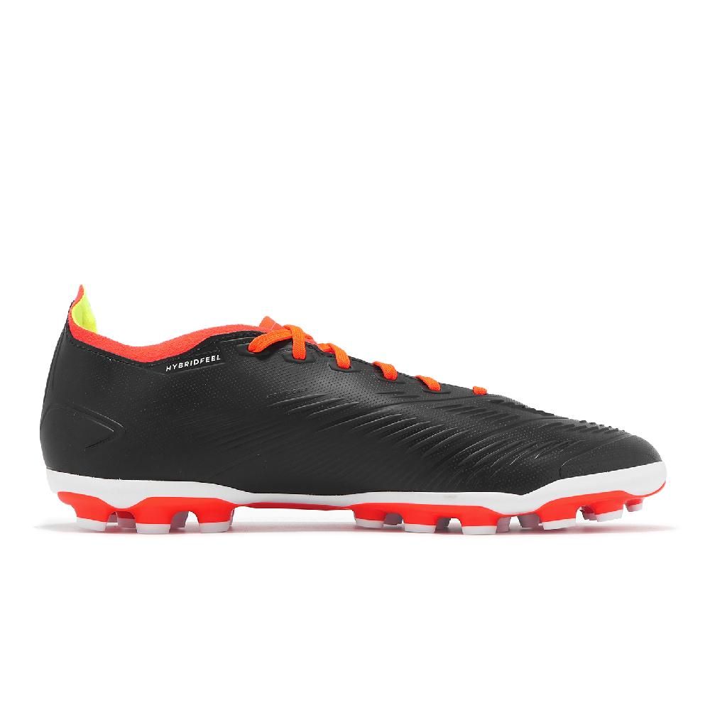 adidas 愛迪達 足球鞋 predator League 2G/3G AG 男鞋 黑 白 抓地 人造草皮 運動鞋 IF3210