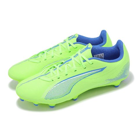 PUMA 足球鞋 Ultra Play FG/AG 男鞋 綠 藍 抓地 短草皮 運動鞋 10768903