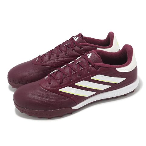 足球鞋 Copa Pure 2 League TF 男鞋 紅白 皮革 抓地 短草硬地 運動鞋 IE7497