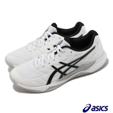 Asics 亞瑟士 排球鞋 GEL-Tactic 12 男鞋 白 黑 抗扭 吸震 室內運動 運動鞋 1071A090100
