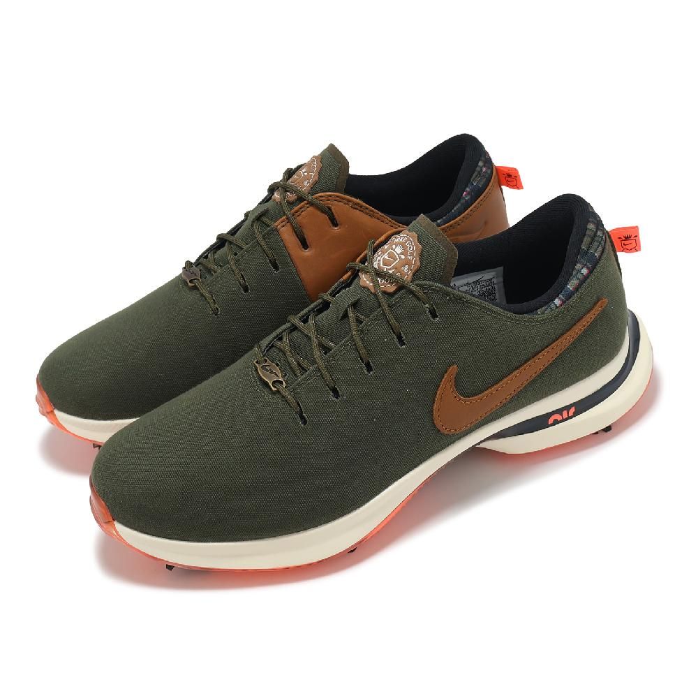 シューズ(男性用) AR ZM VICTORY TR 3 NRG W OC24 NIKE 耐吉高爾夫球鞋Air ZM Victory TR 3 NRG OC24 男鞋寬楦綠橘