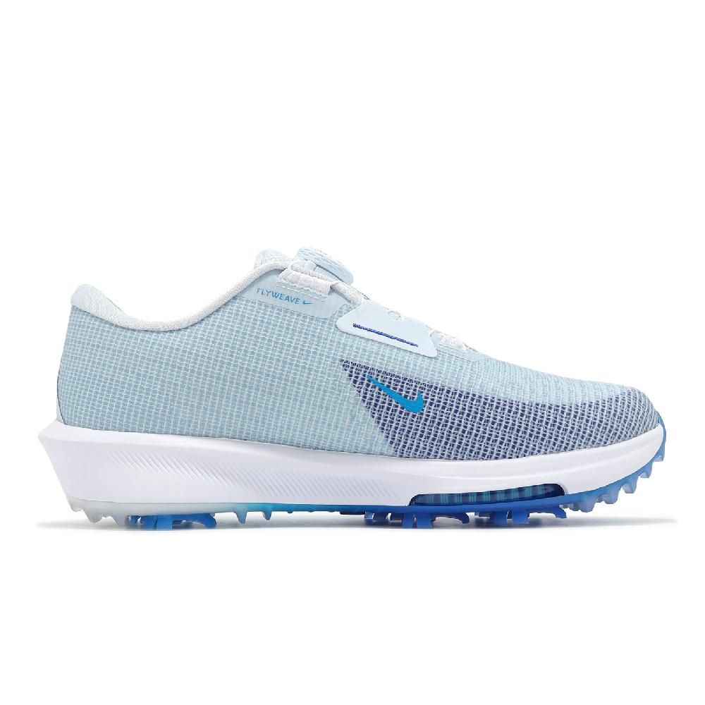 NIKE 耐吉 高爾夫球鞋 Air ZM Infinity TR NXT% Boa 2 男鞋 寬楦 藍白 防潑水 FN6730-001