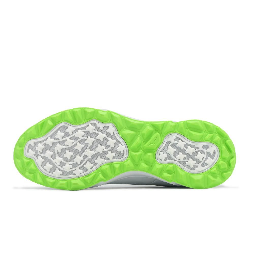 MIZUNO 美津濃 高爾夫球鞋 Hazard Enerzy Boa 4E 男鞋 超寬楦 白 綠 防水鞋面 旋鈕 51GQ2501-37