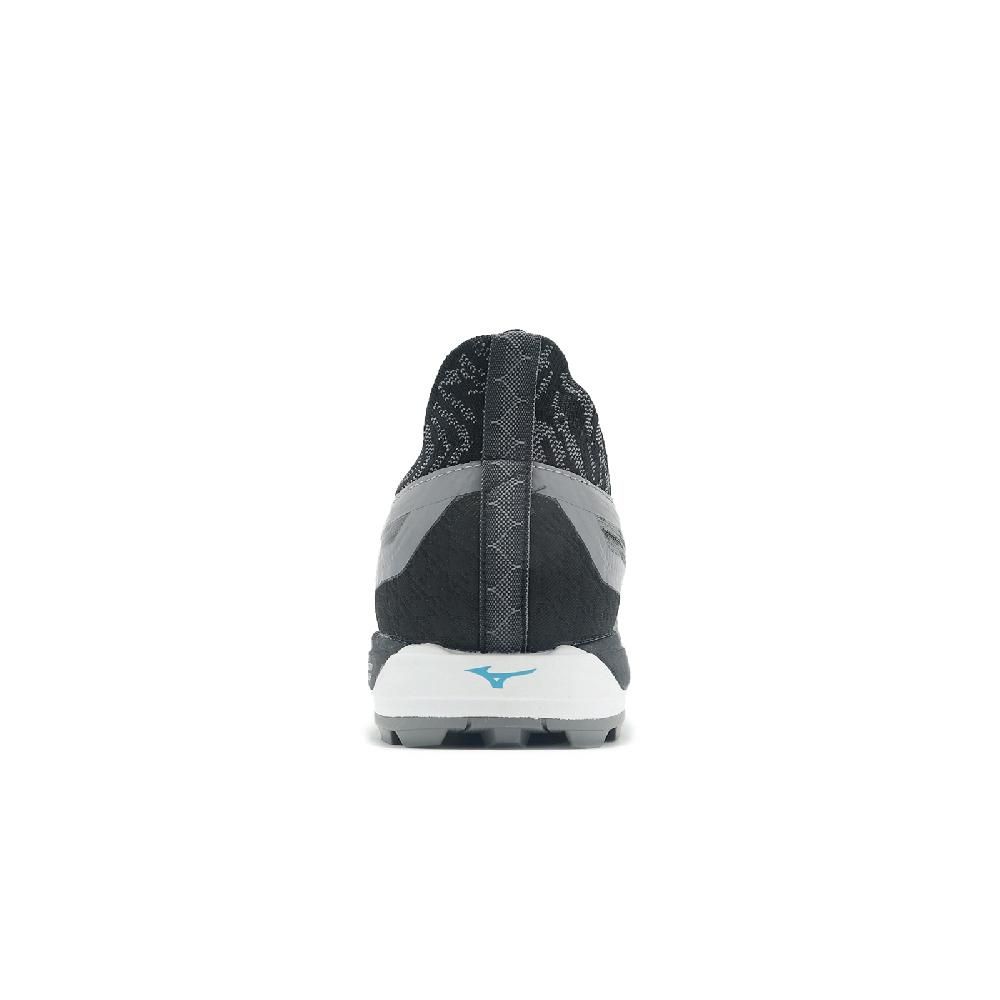 MIZUNO 美津濃 高爾夫球鞋 Wave Hazard WG Boa 3E 男鞋 寬楦 灰黑 旋鈕 緩衝 運動鞋 51GM2370-09