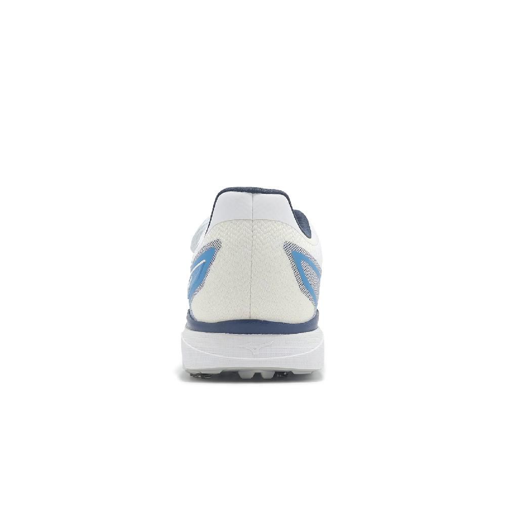 MIZUNO 美津濃 高爾夫球鞋 Nexlite Zero IG Boa 3E 男鞋 寬楦 白 藍 旋鈕 輕量 51GM2380-18