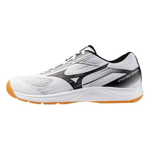 MIZUNO 美津濃 Mizuno Cyclone Speed 5 [V1GA258055] 男女 排球鞋 室內運動 穩定 包覆 美津濃 白黑
