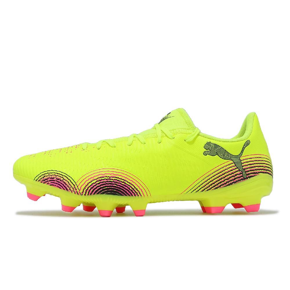 PUMA 彪馬 足球鞋 Future 8 Play FG/AG 男鞋 螢光綠 抓地 輕量 運動鞋 適用人造草皮 10814103