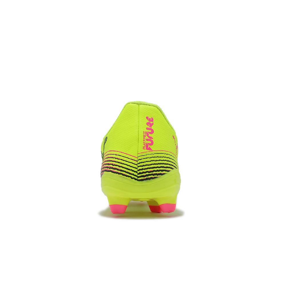 PUMA 彪馬 足球鞋 Future 8 Play FG/AG 男鞋 螢光綠 抓地 輕量 運動鞋 適用人造草皮 10814103