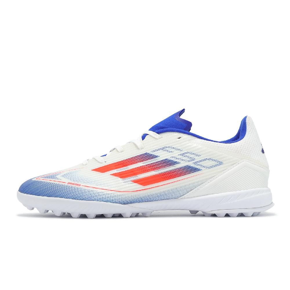 adidas 愛迪達 足球鞋 F50 League TF 男鞋 白 藍 人造草皮 回彈 運動鞋 IF1343