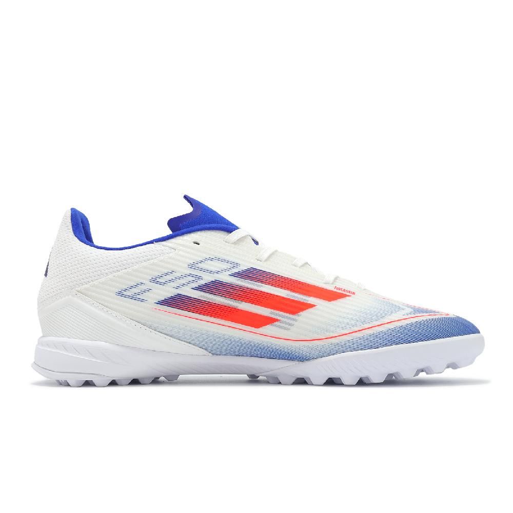 adidas 愛迪達 足球鞋 F50 League TF 男鞋 白 藍 人造草皮 回彈 運動鞋 IF1343