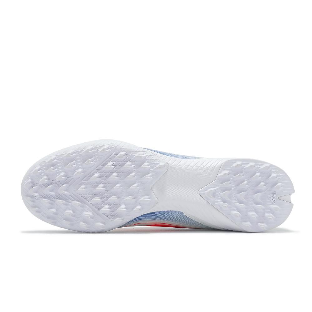 adidas 愛迪達 足球鞋 F50 League TF 男鞋 白 藍 人造草皮 回彈 運動鞋 IF1343