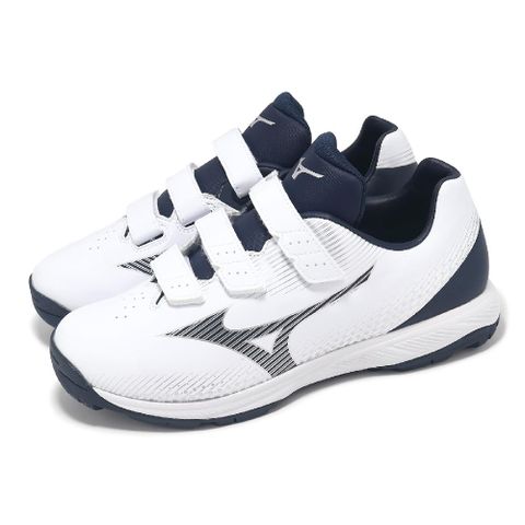 棒壘教練鞋 Lightrevo Trainer CR 男鞋 寬楦 白藍 魔鬼氈 運動鞋 11GT2221-14