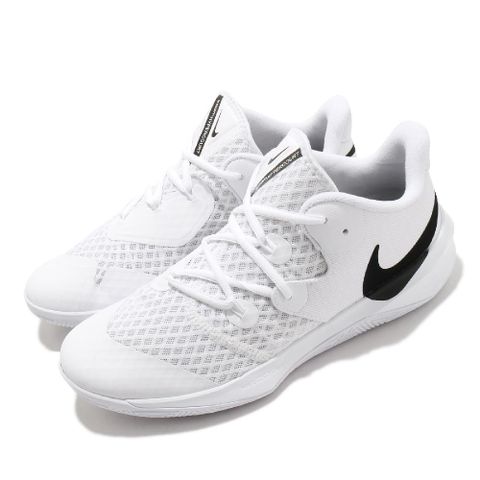 NIKE 耐吉 排球鞋 Zoom Hyperspeed Court 男鞋 基本款 氣墊 避震 包覆 白 室內運動 CI2964-100