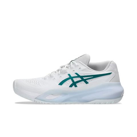 Asics Gel-resolution X 1041A481-102 男 網球鞋 溫網 穩定 靈活 抗扭 白 綠