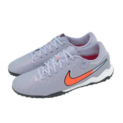 足球鞋 Legend 10 Academy TF 男鞋 紫 橘 皮革 抓地 DV4342-402