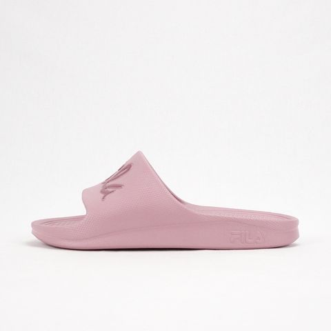 Fila Sleek Slide 2 [4-S326W-555] 男女 涼拖鞋 休閒 防水 草寫 Logo 穿搭 玫瑰粉