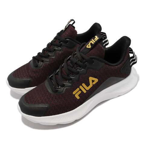 Fila 休閒鞋 Triangle Max 女鞋 斐樂 基本款 運動風 穿搭推薦 紅 金 5J917V009 5J917V009