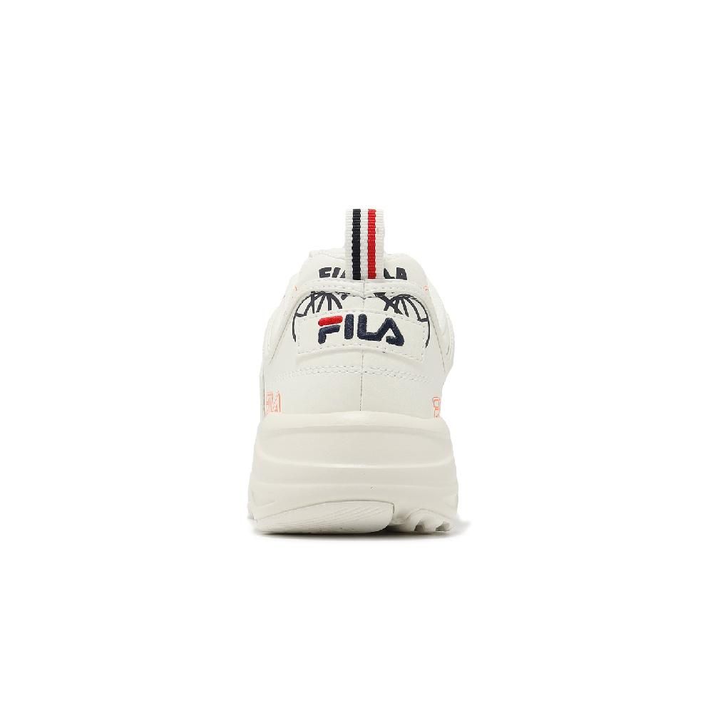 Fila  斐樂 休閒鞋 Distracer Graphic 女鞋 米白 多色 皮革 厚底 增高 老爹鞋 5C112Y166