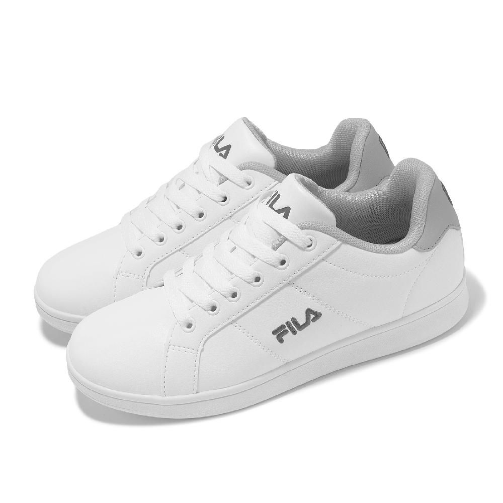 Fila  斐樂 休閒鞋 Inheritance 女鞋 白 灰 低筒 皮革 小白鞋 5C323Y114