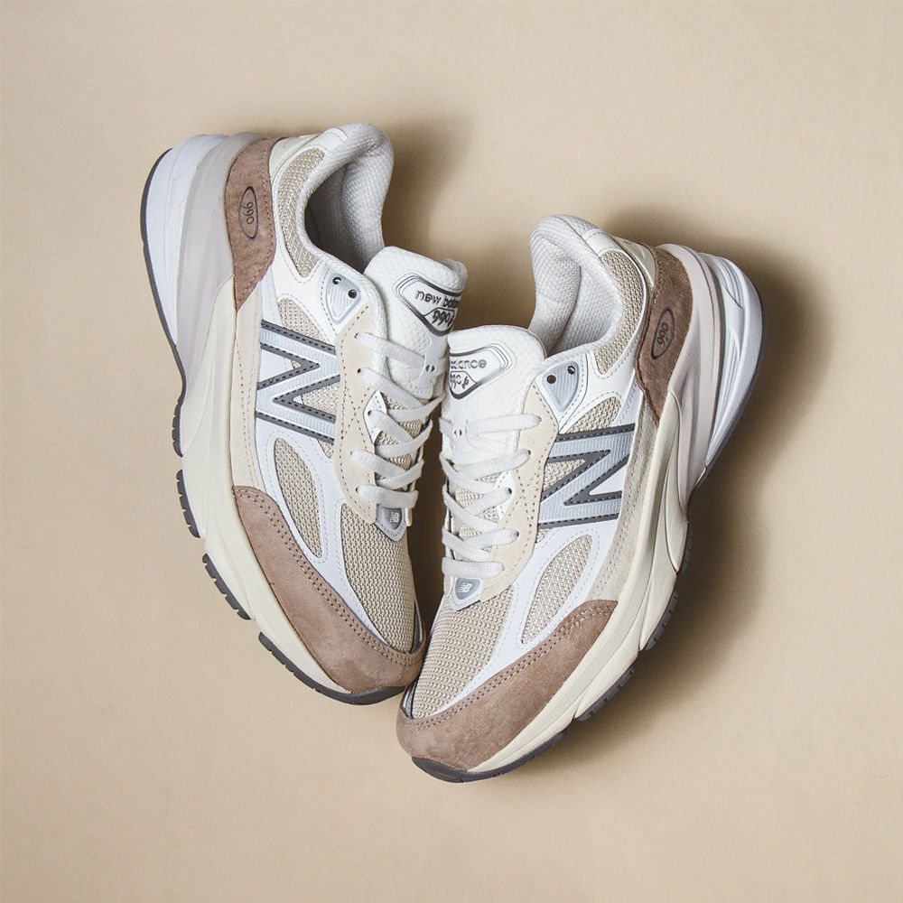 New Balance 990v6 MiUSA Cream 奶油白麂皮M990SS6 - PChome 24h購物