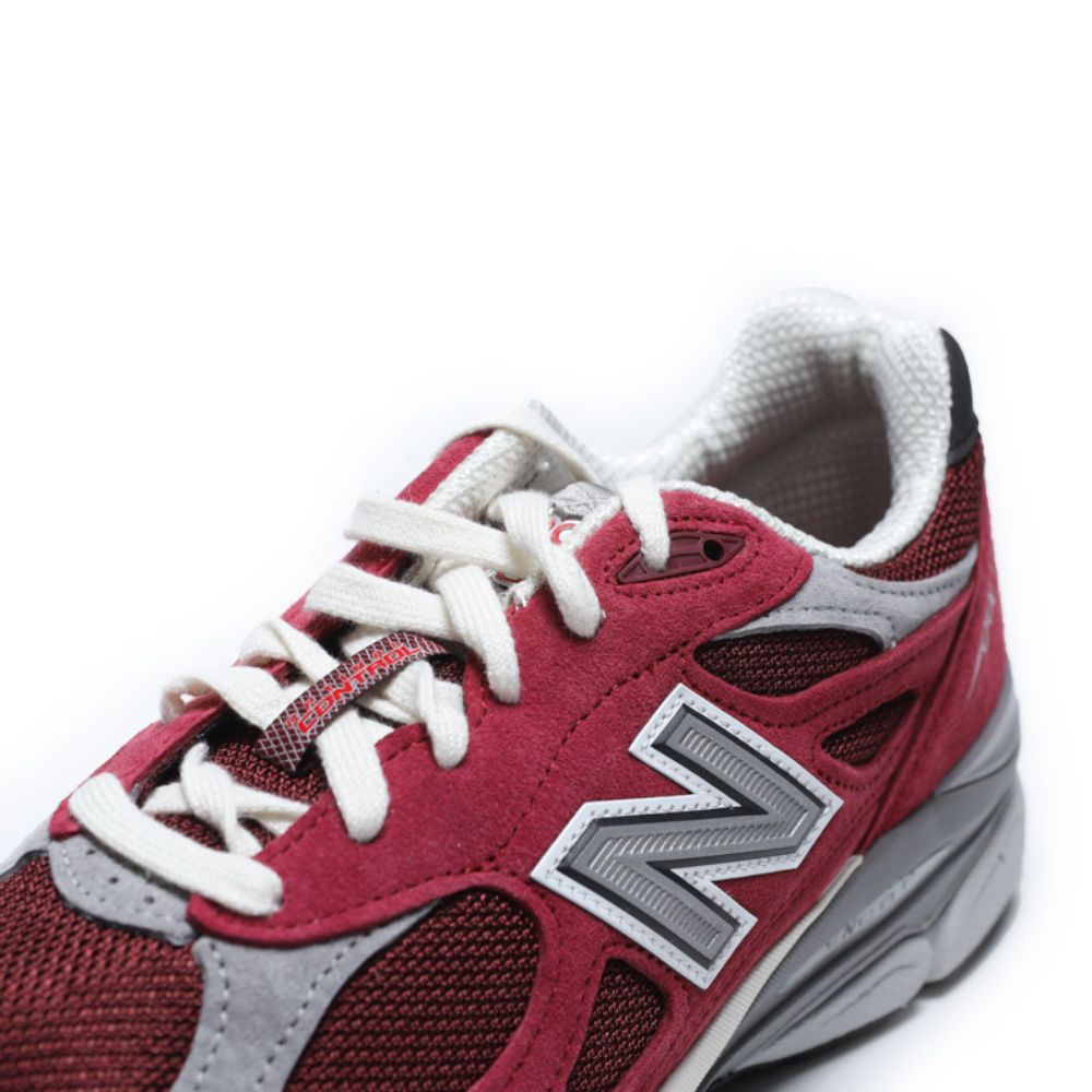 NEW BALANCE 慢跑鞋NB 990 V3 紅灰美製復古鞋男M990TF3 - PChome 24h購物