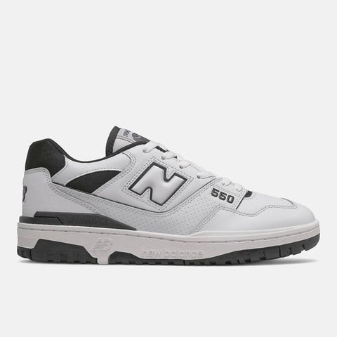 NEW BALANCE [BB550HA1] 男女 休閒鞋 運動 復古 D楦 皮革 俐落 百搭 穿搭 NB 550 白黑