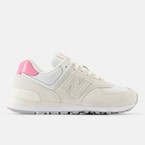 New Balance [WL5742BA] 女 休閒鞋 運動 經典 復古 B楦 NB 574 緩震 麂皮 海鹽 粉紅